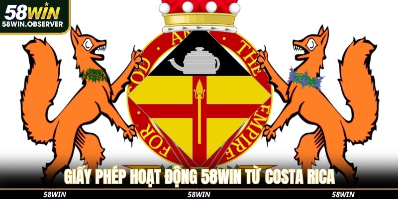 Giấy phép từ Costa Rica cực uy tín và là tiên phong
